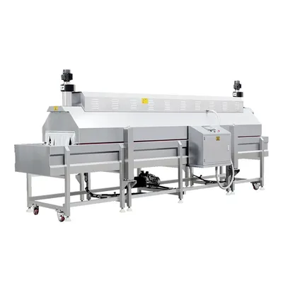 1t Nitrogen Tunnel Freezer for Vegetable Freezing Liquid Nitrogen Freezer