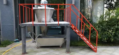 Vertical Double Twin Screw Vertical Spiral Conical Powder Ribbon Mixer