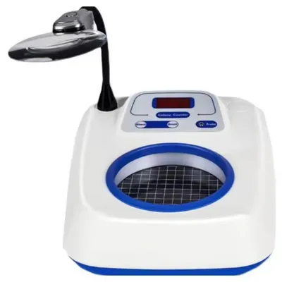 Colony Counter Bacterial Tester Microbiology Semi Automatic Counting Machine Tester