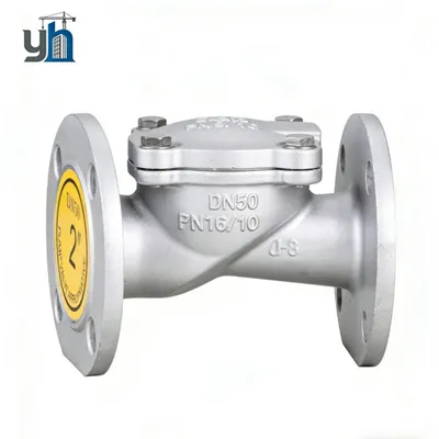Automatic Operation Wafer-Thin Cast Iron Stainless Steel Wafer Ball Check Valve for LNG Terminal