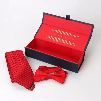 High Quality Pretty Cloth Paper Gift Packing Box