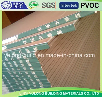 Manufacture Gypsum Drywall Board/Plasterboard with Competitive Price