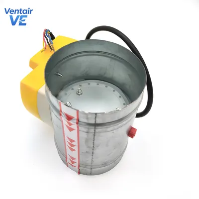 Custom Motorized Air Duct Damper for Precision Volume Control