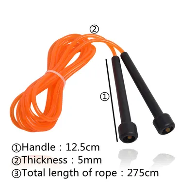 Durable PP Handle 3m PVC Skipping Rope Long Life Time Hot Sale Skipping Rope Adjustable Jump Rope