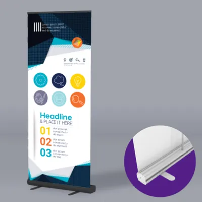 Cheap Price Retractable Banners Roll up Advertising Posters Used Indoor Outdoor