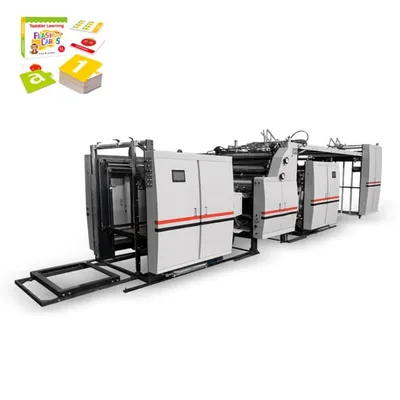 Stock Available Multifunctional Automatic Paper Mounting Machine for Decorative Paper Laminating
