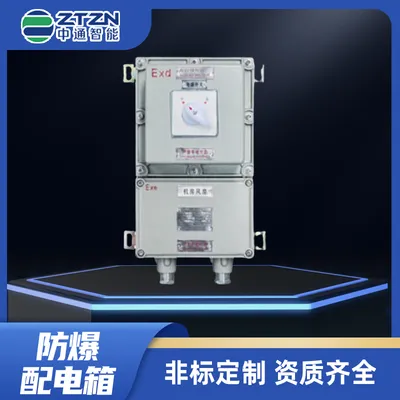 Explosion-Proof Box for Gas Stations with Tailored Power Distribution