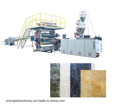 Wallboard Decorated PVC Sheet Extrusion Line