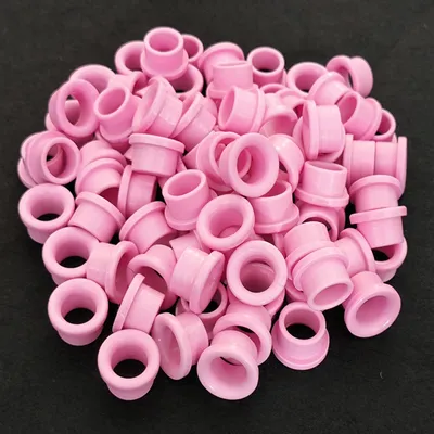 in Stock Pink Color Textile Ceramic Eyelets Wire Guide in Coiling Machine and Spinning and Weaving Machinery Industrial Ceramic