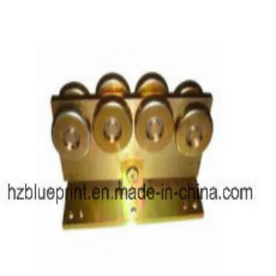 Cantilever Gate Wheel with 9 Wheels, Metal Sliding Gate Wheel