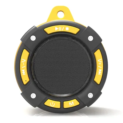 outdoor portable Bluetooth Speaker with Colorful LED Light, IP67 Wateproof Speaker