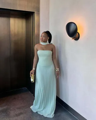 New Design Elegant Maxi Dress Women Casual Party Beach Holiday Wear