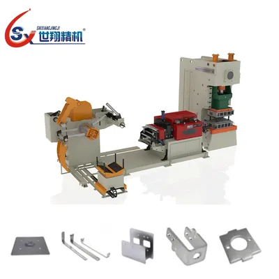 High Speed Coil Feeder Machine SMC5 Automated Metal Stamping Production Line System