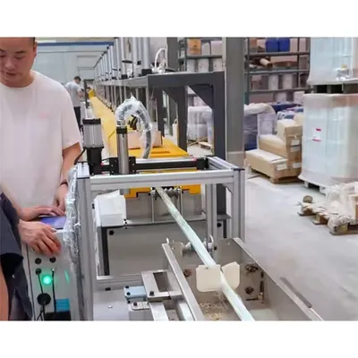 Eco Friendly Low Noise Fiberglass Rebar Mesh Machine