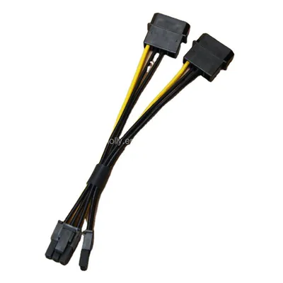 Molex Lp4 to Pcie 8-Pin Power Cable