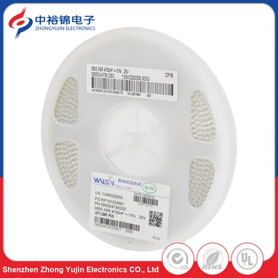0805 25V SMD Thick Film Chip Multilayer Ceramic Capacitor