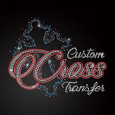 Rhinestone Transfer for Garment Accessories