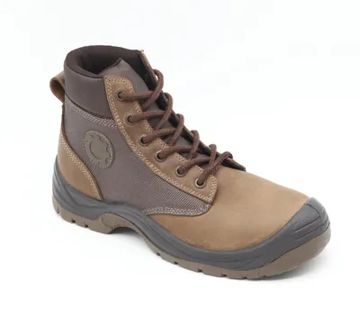 Comfortable Industrial Construction Slip Resistant Work Safety Shoes for Four Seasons