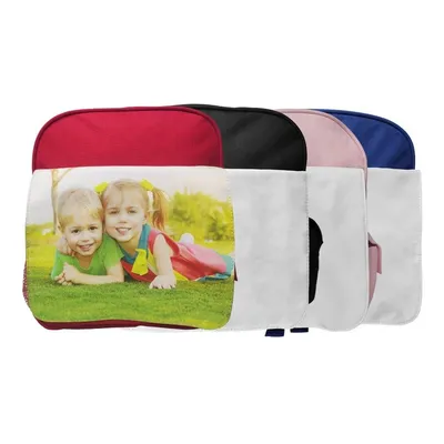Durable Kids School Backpack with Customizable Photo Panel
