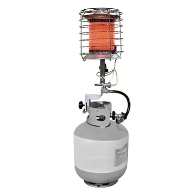 Warmer Appliance Zobo Radiant Heater Infrared Outdoor Camping Hiking Ice Fishing 360 Degrees Propane LPG Heater