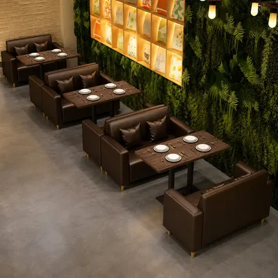 Modern Dining Restaurant Table and Chair Set Wholesale Hotel Cafe Furniture