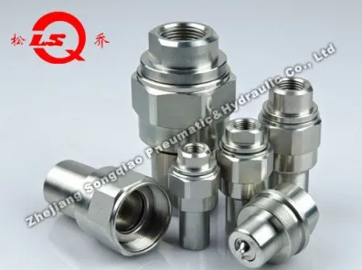 Kze-Ba Thread Locked Type Hydraulic Quick Coupling (STEEL)