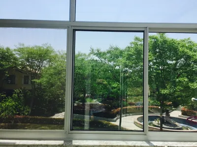 PVC Sliding Window with Shutter Inside (Veka AD70)