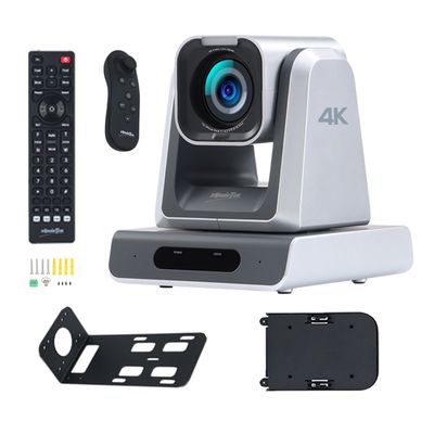 4K Ndi|Hx3 (Certified) PTZ Camera Poe, 12X/18X/25X Optical Zoom, Simultaneous HDMI & SDI Outputs, Rtsp/Rtmp (s) /Srt, Standalone IP Live Streaming to Youtube