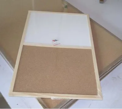 Combi Board 60X40cm with Wood Frame