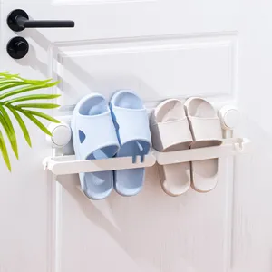 Slippers Rack Wall Hanging Wall Bathroom Slipper Hanger Slipper Rack Holder in Bathroom