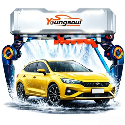 24 Hour Fully Automatic Car Wash Machine Wholesale for Gas Stations and Car Markets