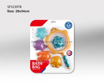 Plastic Bathing Toy Ocean Animal Bath Water Toy Baby Bath Toy
