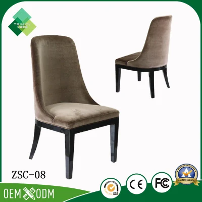 Italian Style Restaurant Furniture Fabric Chair for Luxury Villa (ZSC-08)