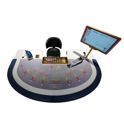 High-End RFID Baccarat Table for Casino Quality Gameplay