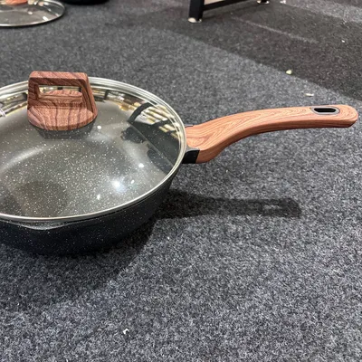 Cookware Granite Sauce Pan Cooking Pot Aluminium Deep Fry Pan Cooker Wok