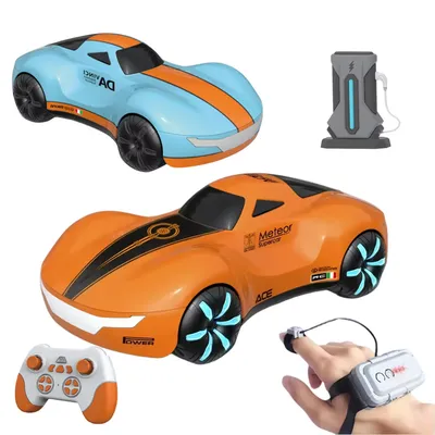 2.4GHz Remote Control 360 Degree Rotating Stunt Car Toys 1/16 Dual Control Gesture Sensing Spray RC Drift Concept Racing Car