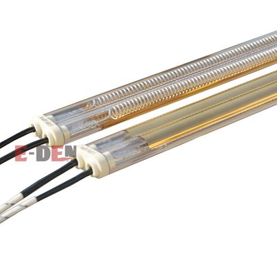 400V 14000W Quartz Twin Tube Infrared Heater Lamp