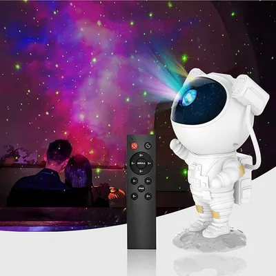 Astronaut Star Projector Starry Night Light, Christmas Decoration LED Light