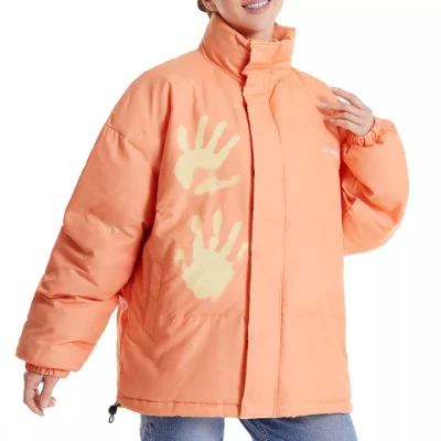 Color Changing Warm Fashion Cotton-Padded Coat for Women
