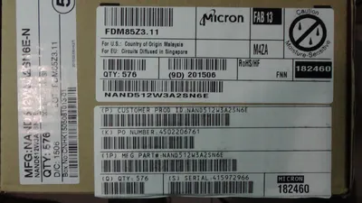Nand512W3a2sn6e IC Flash Micron Technology
