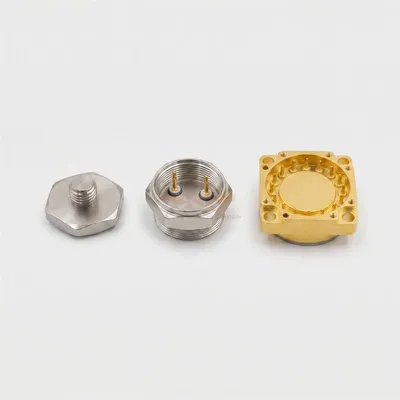 Threaded and Flanged Heavy-Duty Hermetic Feedthrough Connector Package