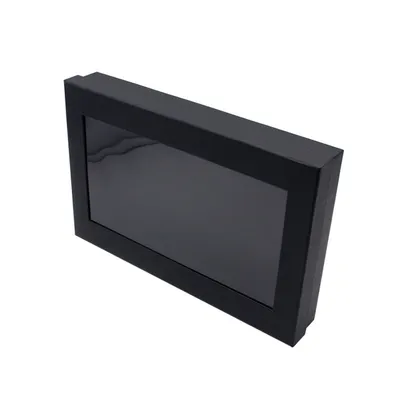 Personalized Clear PVC Box Packaging Custom Label Packaging Transparent Gift Box