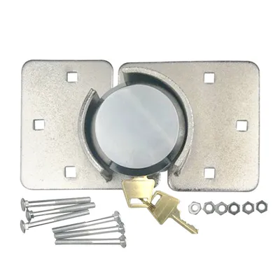 Hidden Shackle Round Steel Lock Pack The Ice Hockey Lock Stainless Steel Padlock
