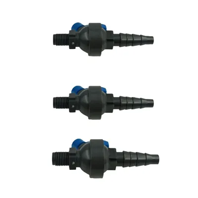 Plastic PVC Laboratory Valve Air Release Pressure Relief Exhaust Sampling Valve