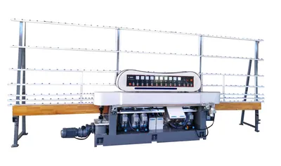 Glass Pencil Line Edging and Polishing Machinery Glass Straight Line Edging Machine