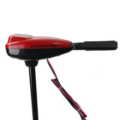 Thrust 26lbs Thrust Electric Trolling Motor for Inflatable Boat for Fising Boat Red Color