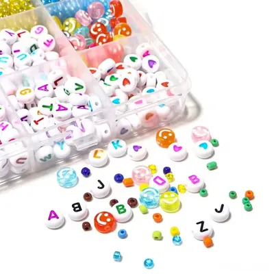 Colorful Rice Bead Set for Creative Clothing Embellishment