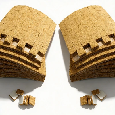 Cork Bobbins Pads for Lisec Applicator