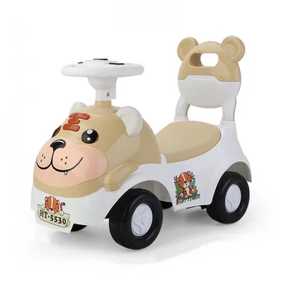 Tiger Shape Four Wheels Sliding Function Baby Ride on Car Toys