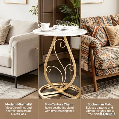 Exquisite Minimalist Modern Style Simple Design Tea Table for Family Room